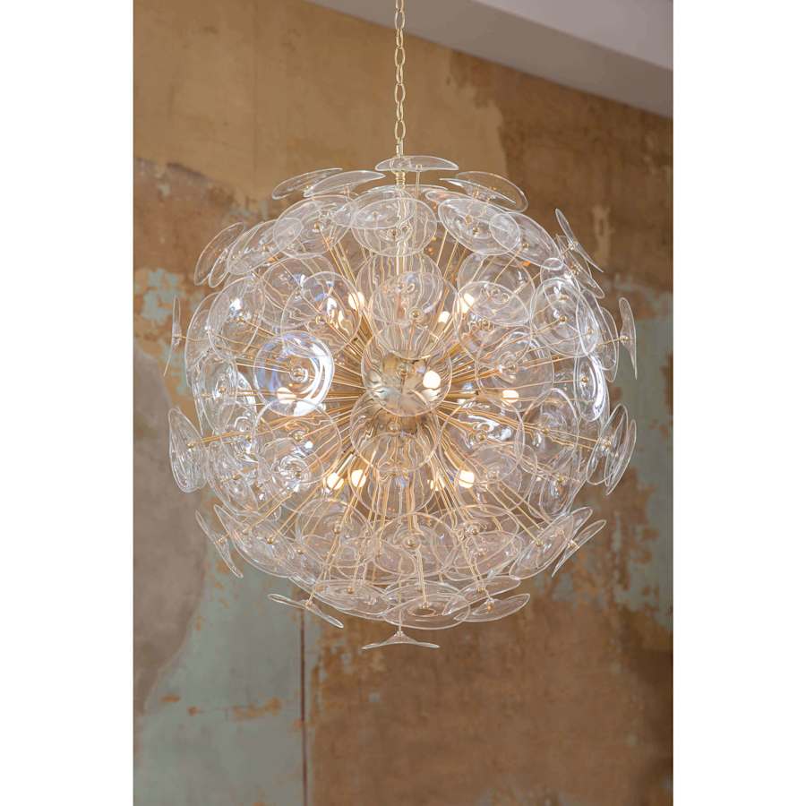 Regina Andrew Poppy 12 Light 33" Wide Globe Chandelier - Image 3