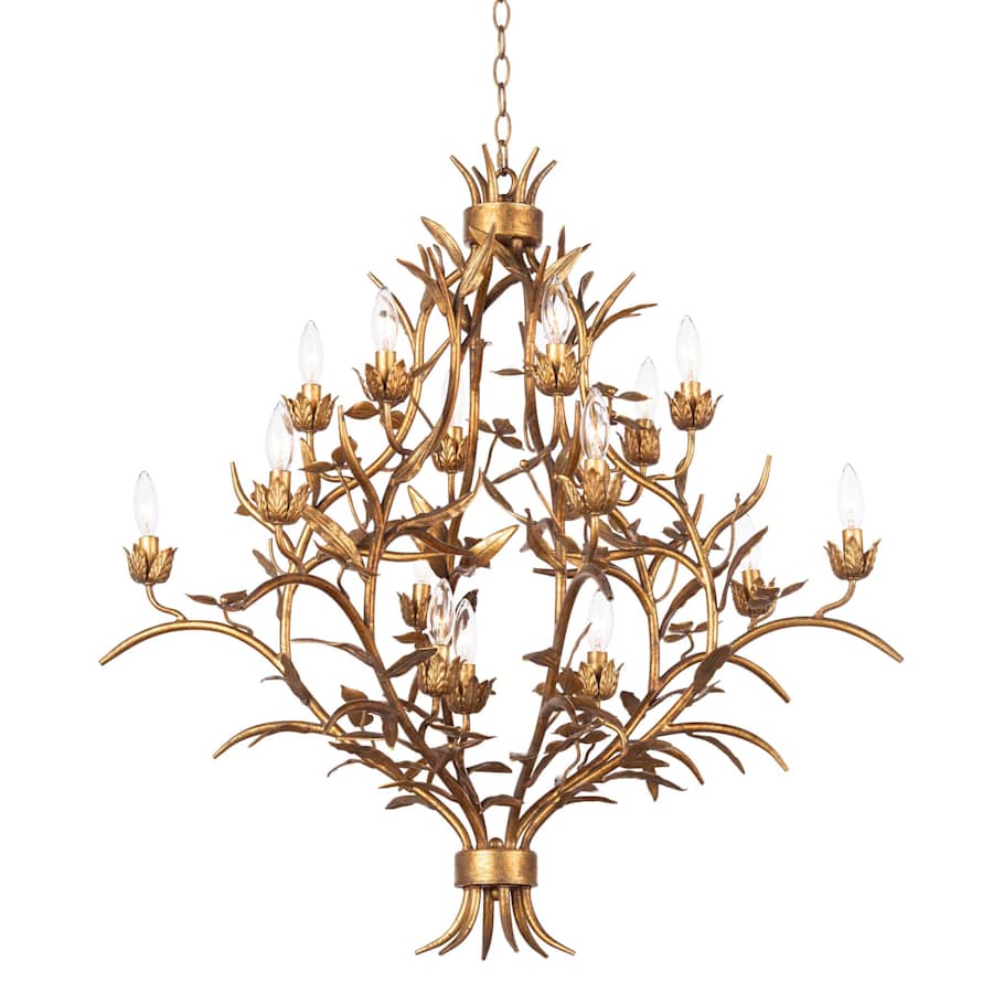 Regina Andrew Trillium 15 Light 34" Wide Candle Style Chandelier - Image 1