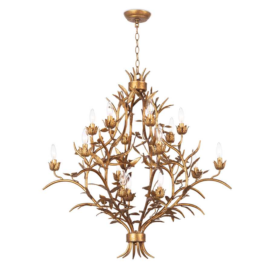 Regina Andrew Trillium 15 Light 34" Wide Candle Style Chandelier - Image 2