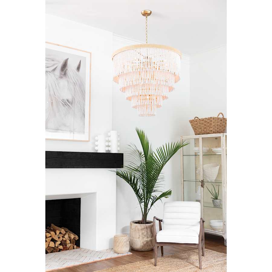 Regina Andrew Waterfall 13 Light 32" Wide Chandelier - Image 3