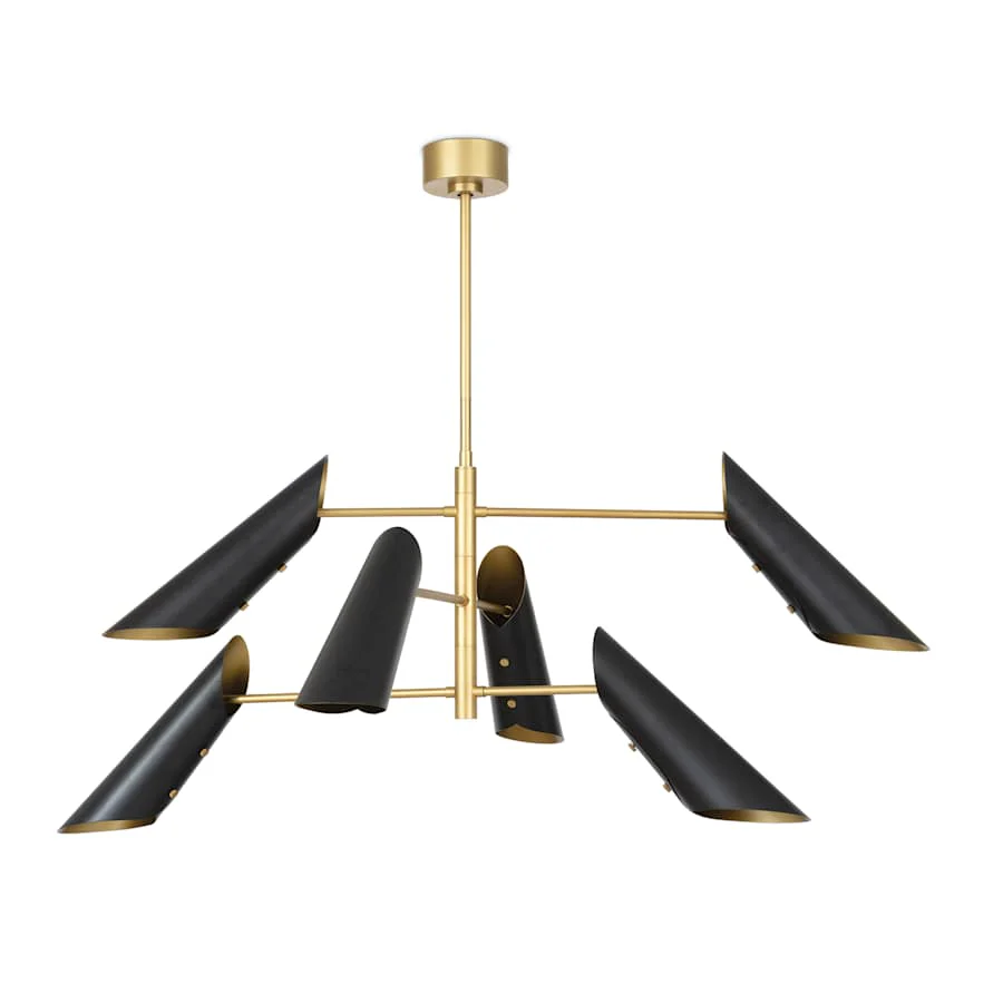 Regina Andrew Vest 6 Light 58" Wide Linear Chandelier - Image 2