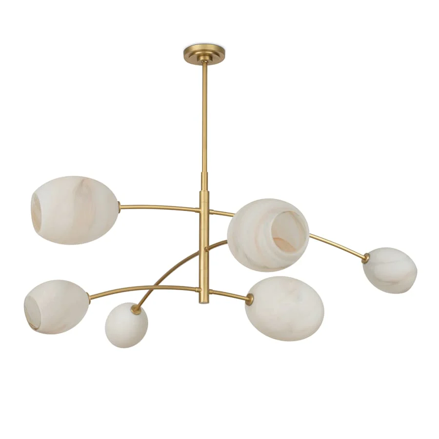 Regina Andrew Artemis 6 Light 59" Wide Linear Chandelier - Image 2