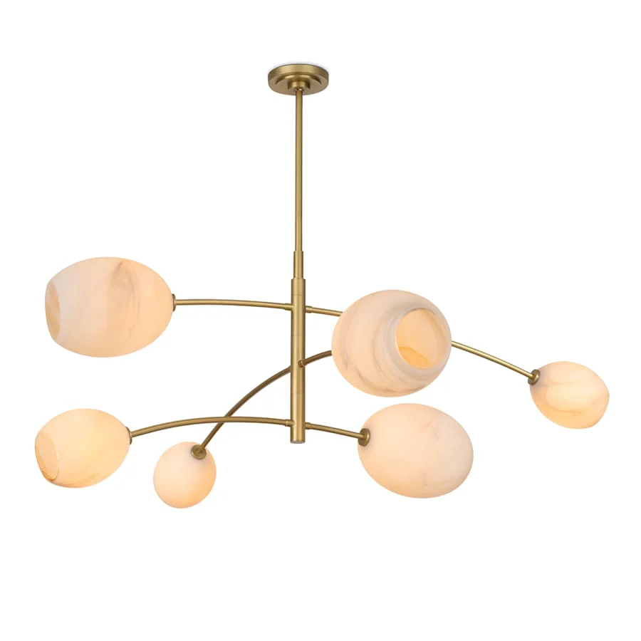 Regina Andrew Artemis 6 Light 59" Wide Linear Chandelier - Image 3