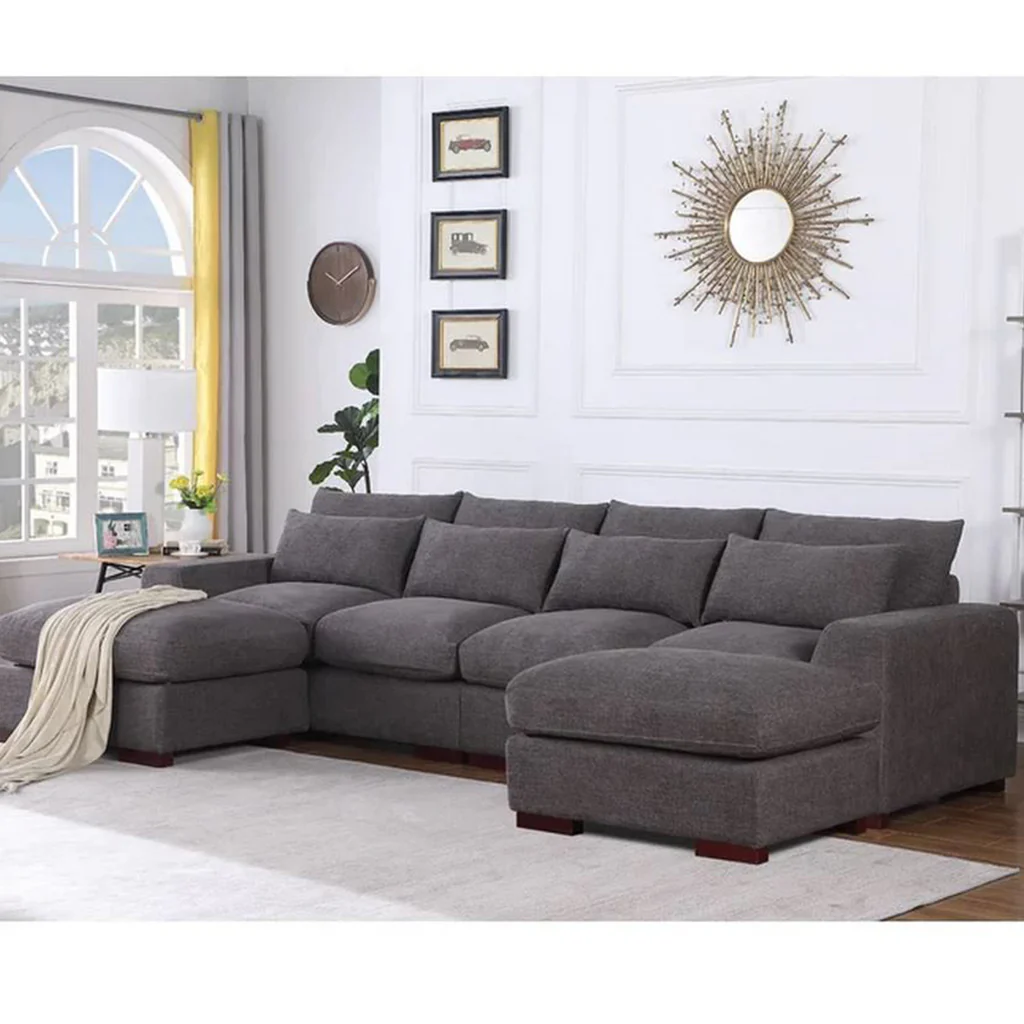 ركنة خشب زان 150×300سم - ألوان متعددة - DECO226 - Image 1