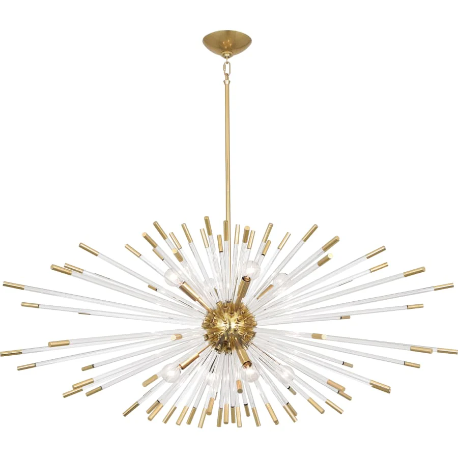 Robert Abbey Andromeda 8 Light 46" Wide Sputnik Chandelier - Image 3