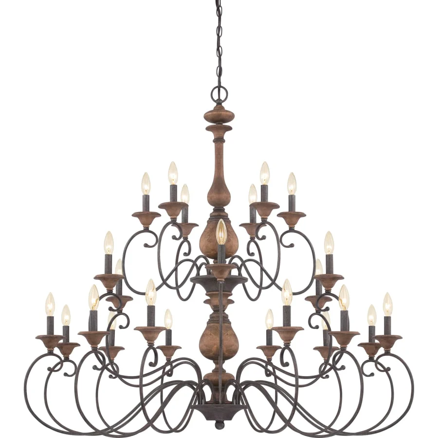 Roseto Mayes 24 Light 3 Tier Chandelier - Image 1