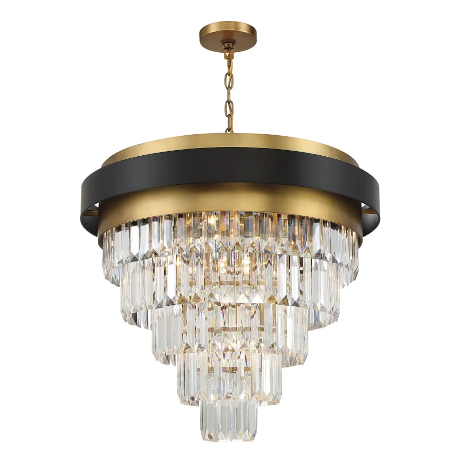 Savoy House Marquise 9 Light 30" Wide Chandelier - Image 3