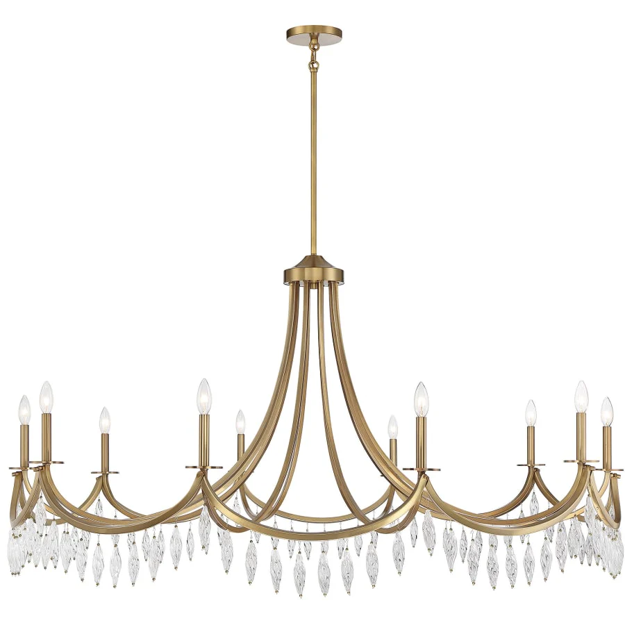 Savoy House Kameron 10 Light 60" Wide Crystal Chandelier - Image 1