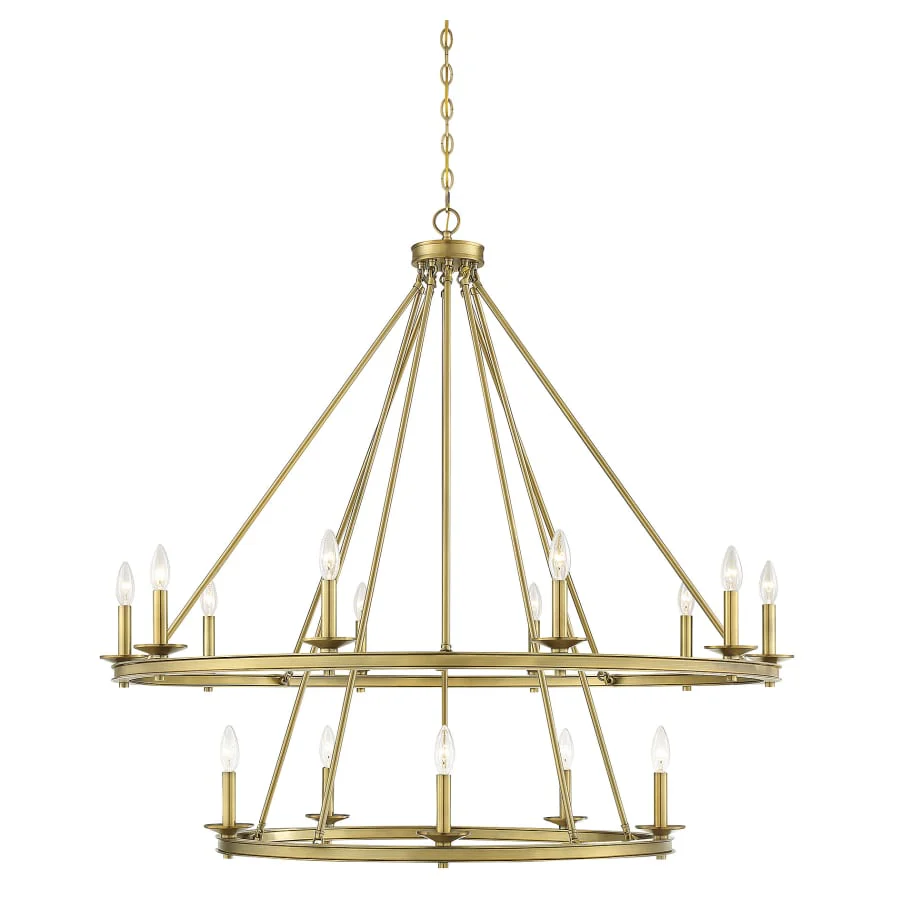 Savoy House Middleton 15 Light 45" Wide Taper Candle Chandelier - Image 1