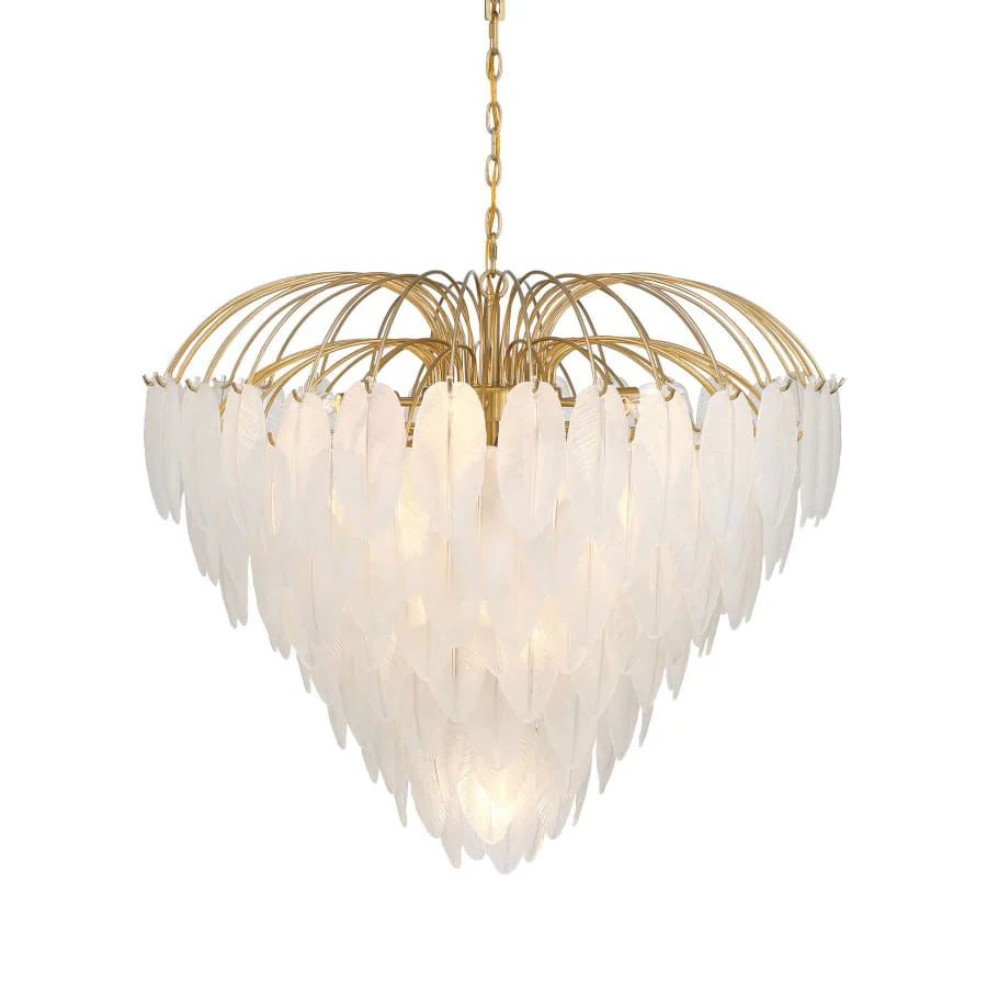 Savoy House Boa 15 Light 34" Wide Waterfall Chandelier - Image 1