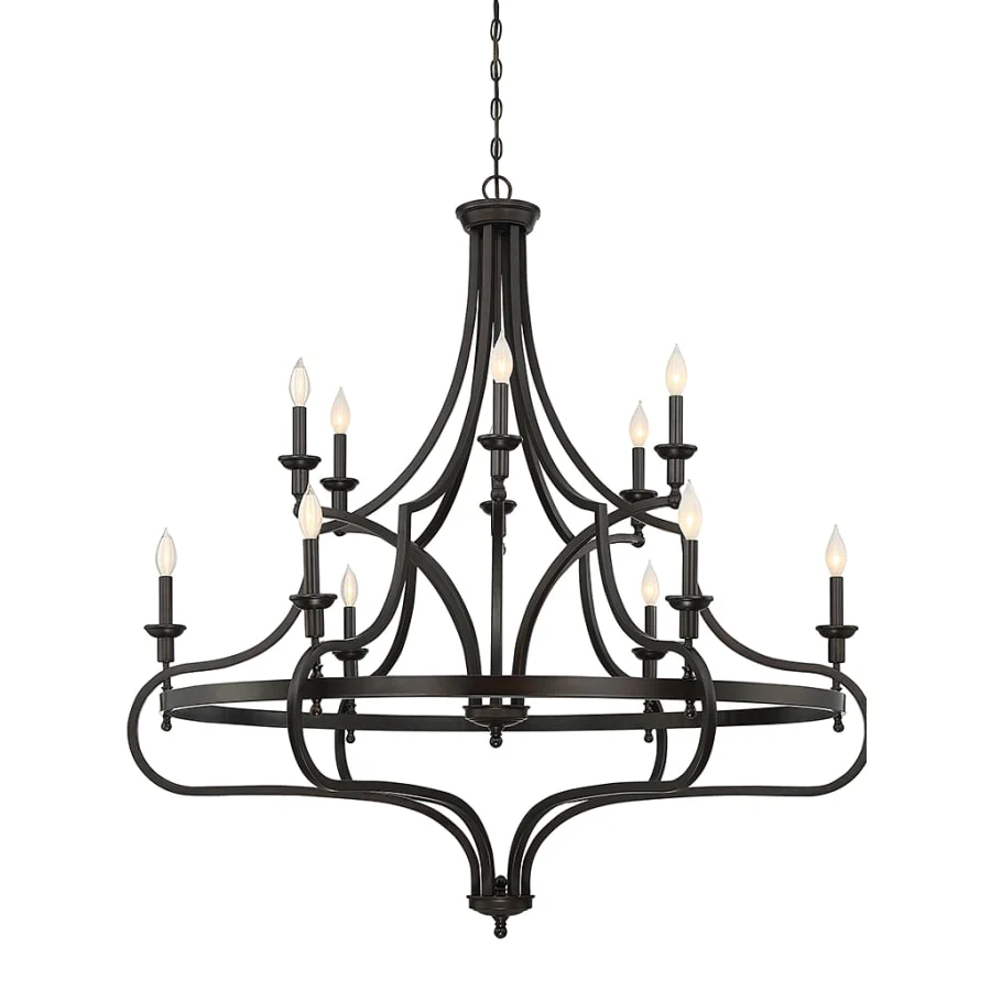 Savoy House Sheilds 12 Light 48" Wide Chandelier - Image 1