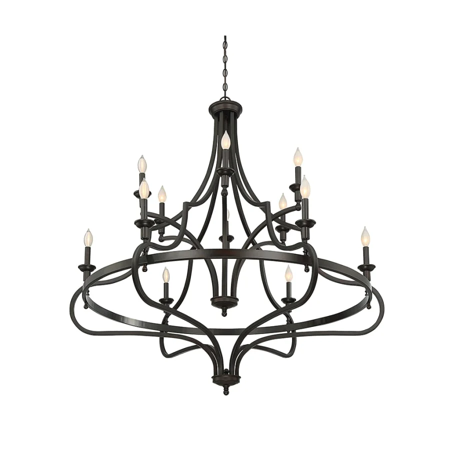 Savoy House Sheilds 12 Light 48" Wide Chandelier - Image 2