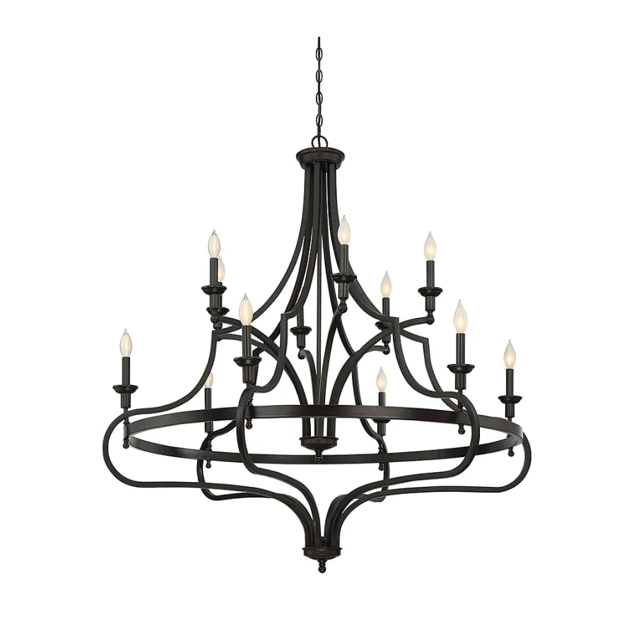 Savoy House Sheilds 12 Light 48" Wide Chandelier - Image 3