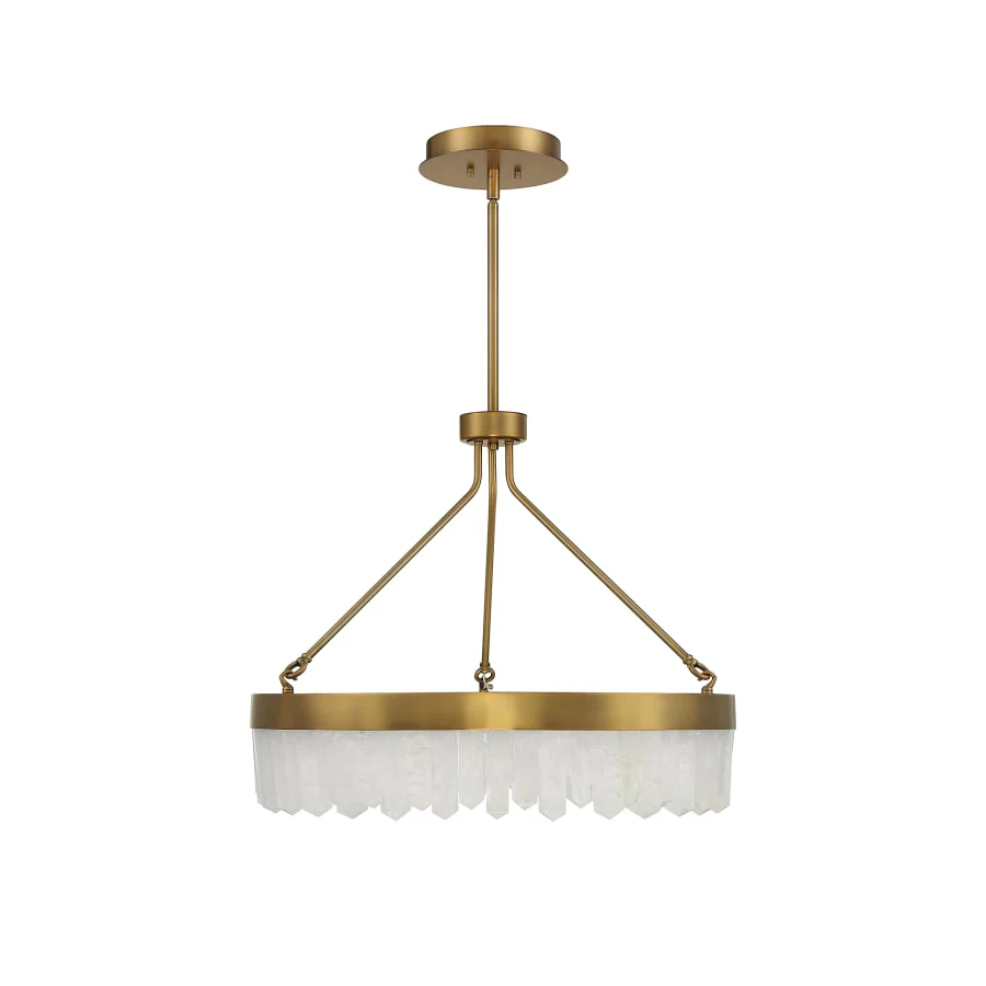 Savoy House Landon 27" Wide LED Crystal Ring Chandelier - Image 2