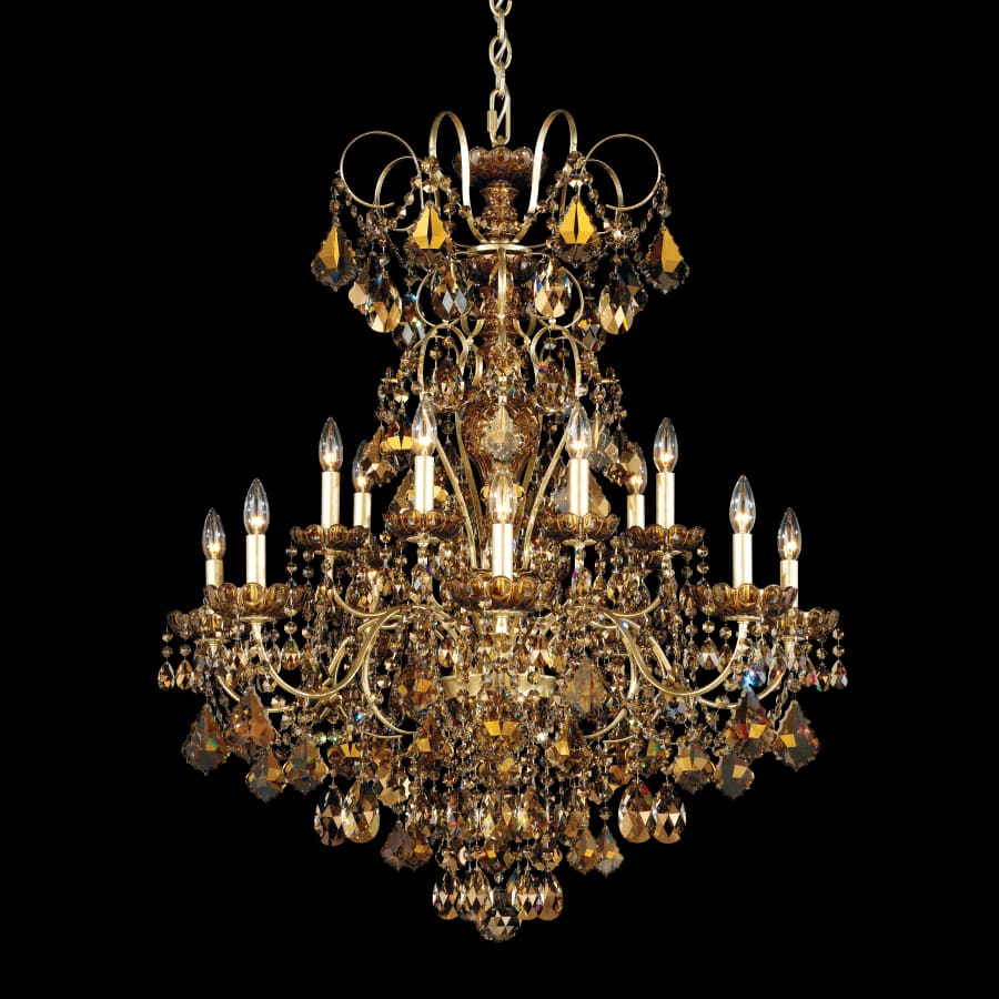 Schonbek New Orleans 14 Light 32" Wide Crystal Chandelier with Heritage Crystals - Image 1