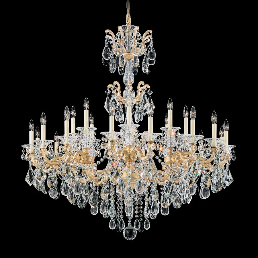 Schonbek La Scala 24 Light 46" Wide Crystal Chandelier - Image 1