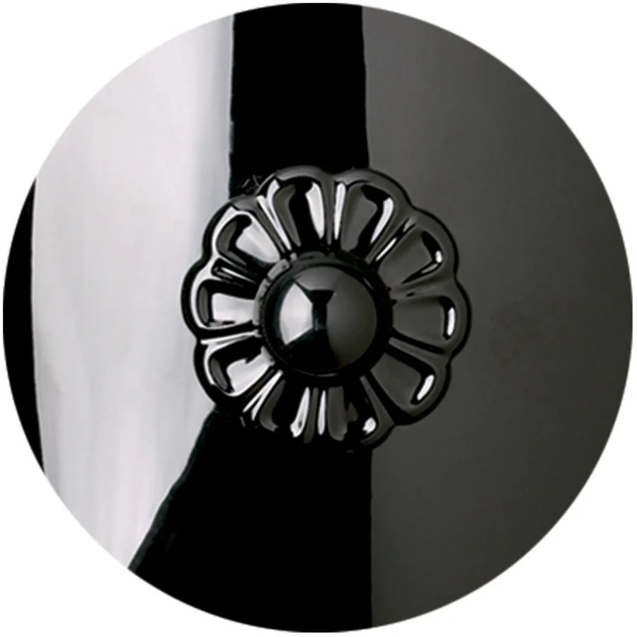 Schonbek Hamilton 7 Light 24" Wide Crystal Chandelier with Black Rock Crystals - Image 3