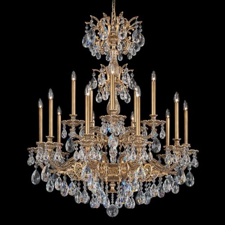 Schonbek Milano 15 Light 39" Wide Crystal Chandelier with Clear Optic Crystals - Image 1