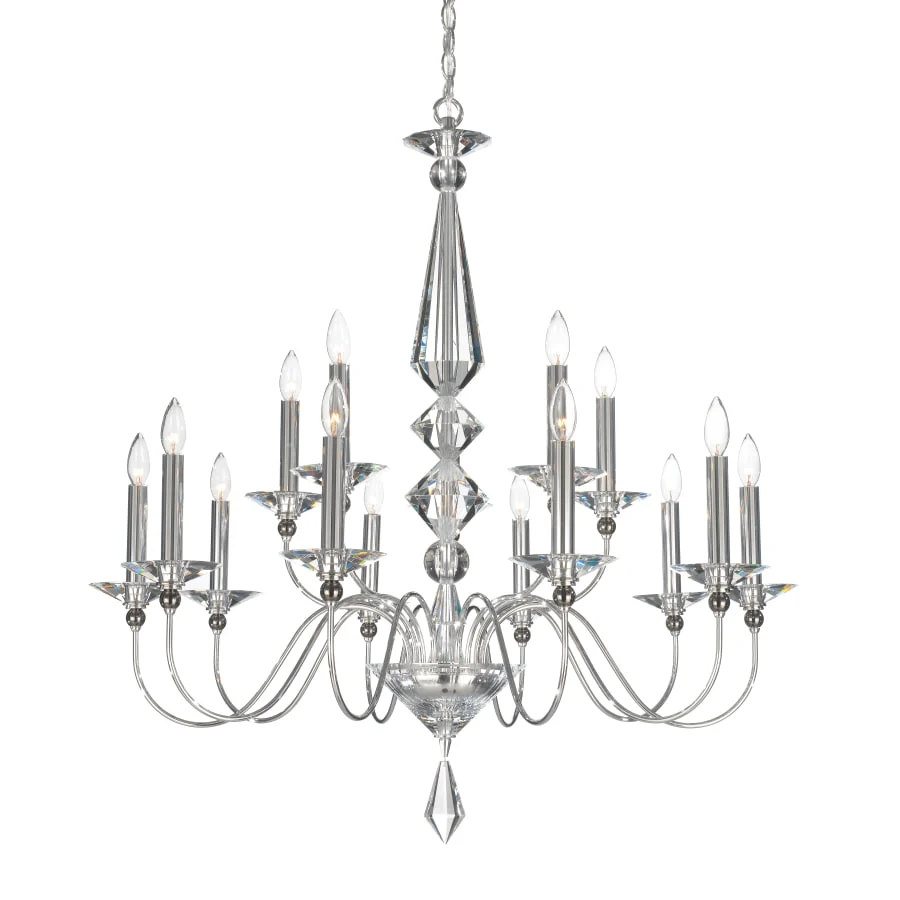 Schonbek Jasmine 15 Light 36" Wide Crystal Chandelier - Image 1