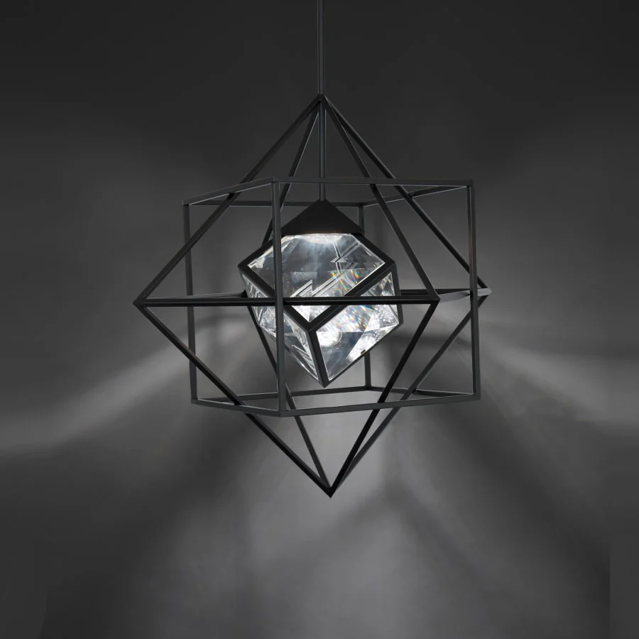 Schonbek Beyond Heracles 28" Wide LED Crystal Pendant - Image 3