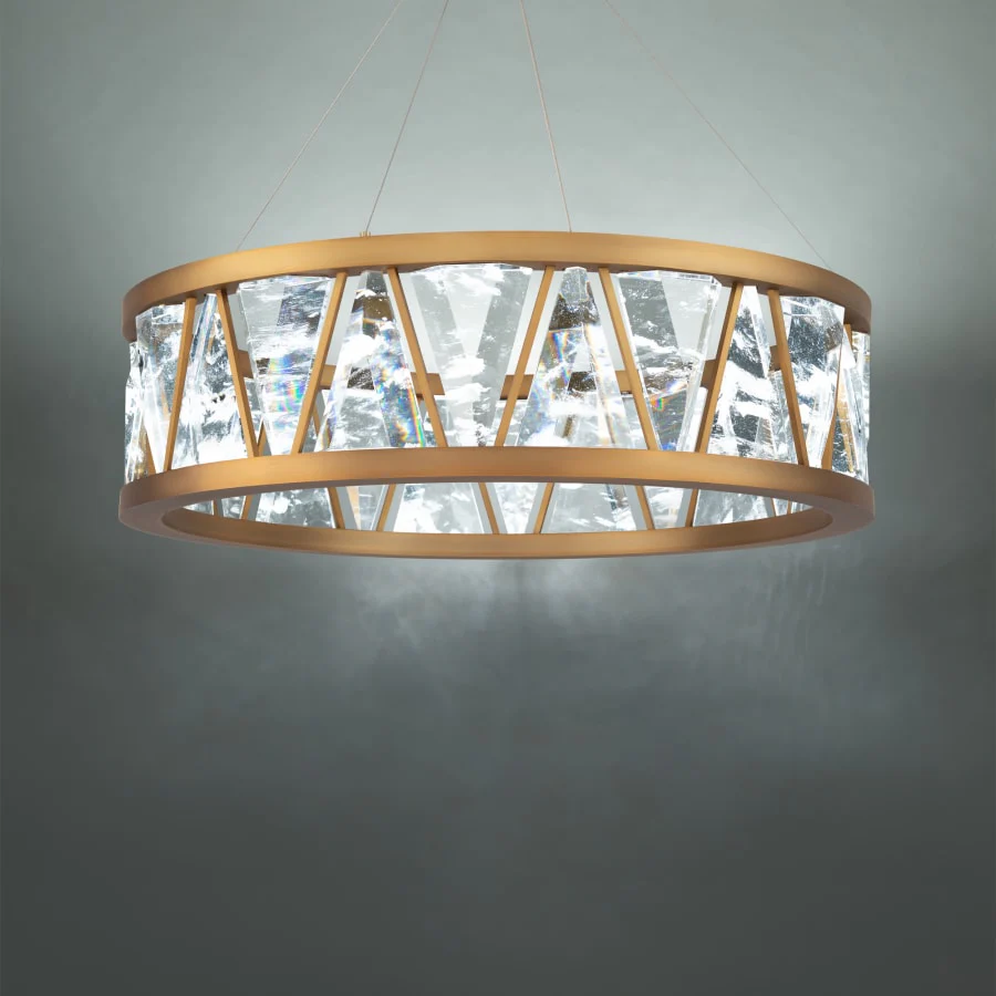 Schonbek Beyond Corinth 33" Wide LED Crystal Pendant - Image 2