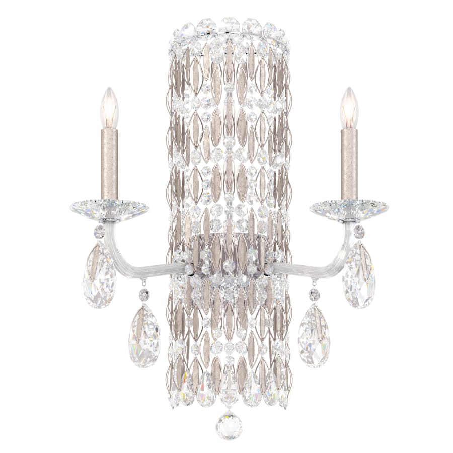 Schonbek Sarella 2 Light 23" Tall Wall Sconce with Heritage Crystals - Image 1