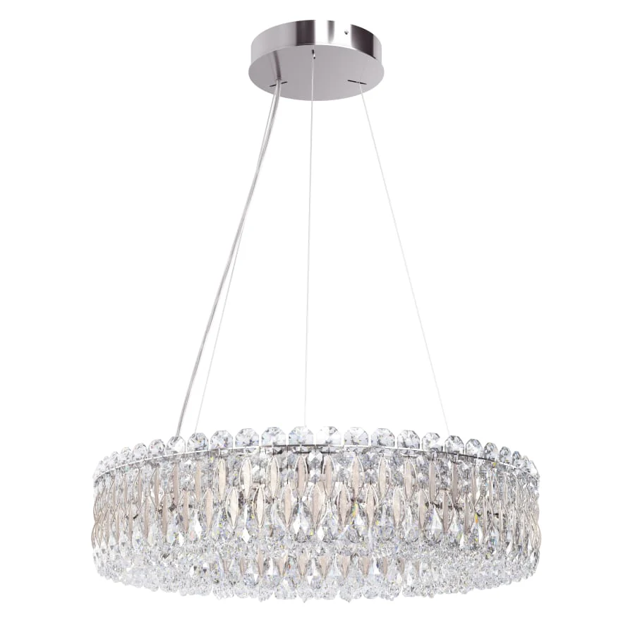 Schonbek Sarella 12 Light 24" Wide Crystal Pendant with Heritage Crystals - Image 1