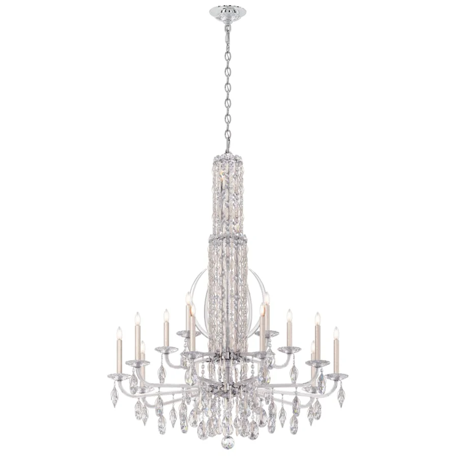 Schonbek Sarella 17 Light 41" Wide Crystal Chandelier with Heritage Crystals - Image 1