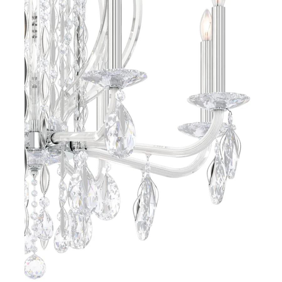 Schonbek Sarella 17 Light 41" Wide Crystal Chandelier with Heritage Crystals - Image 3