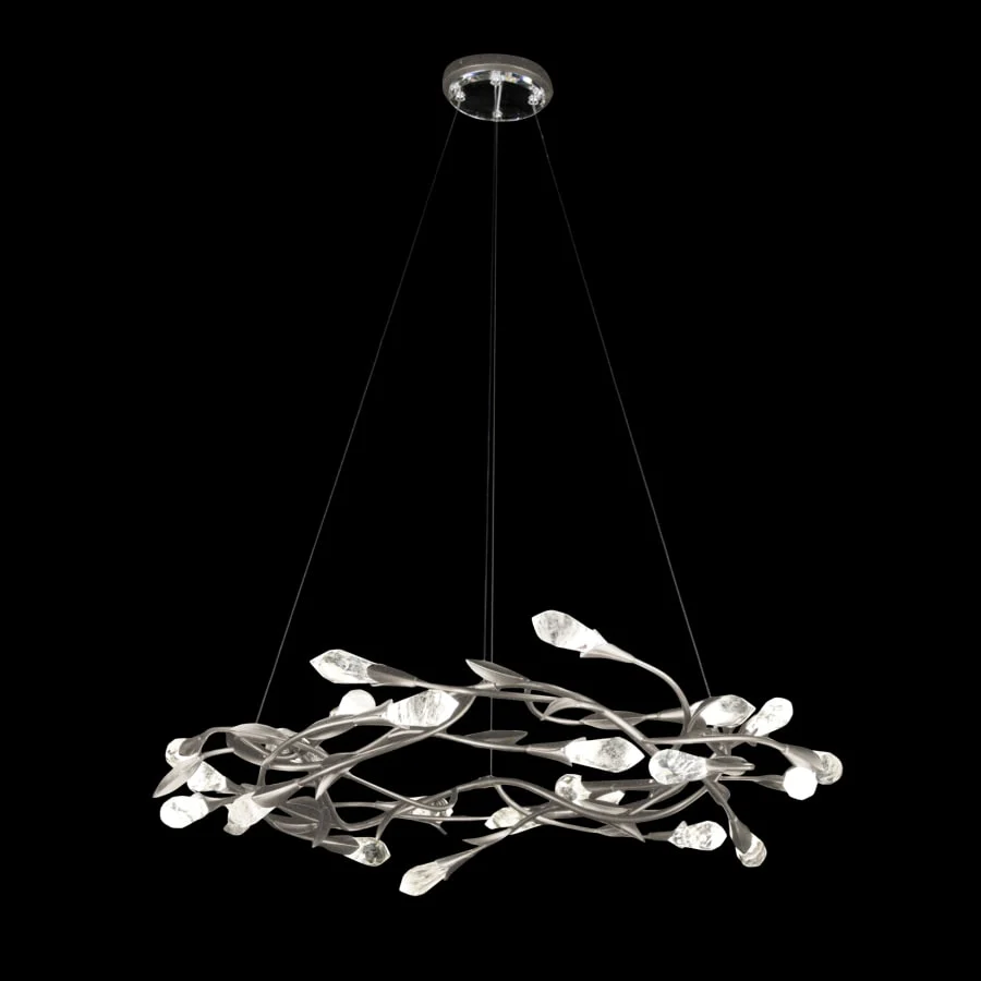 Schonbek Secret Garden 36" Wide LED Crystal Ring Chandelier - Image 1