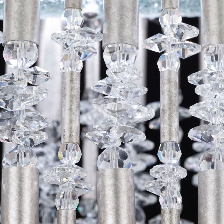 Schonbek Tahitian 48" Wide LED Crystal Linear Chandelier - Image 3