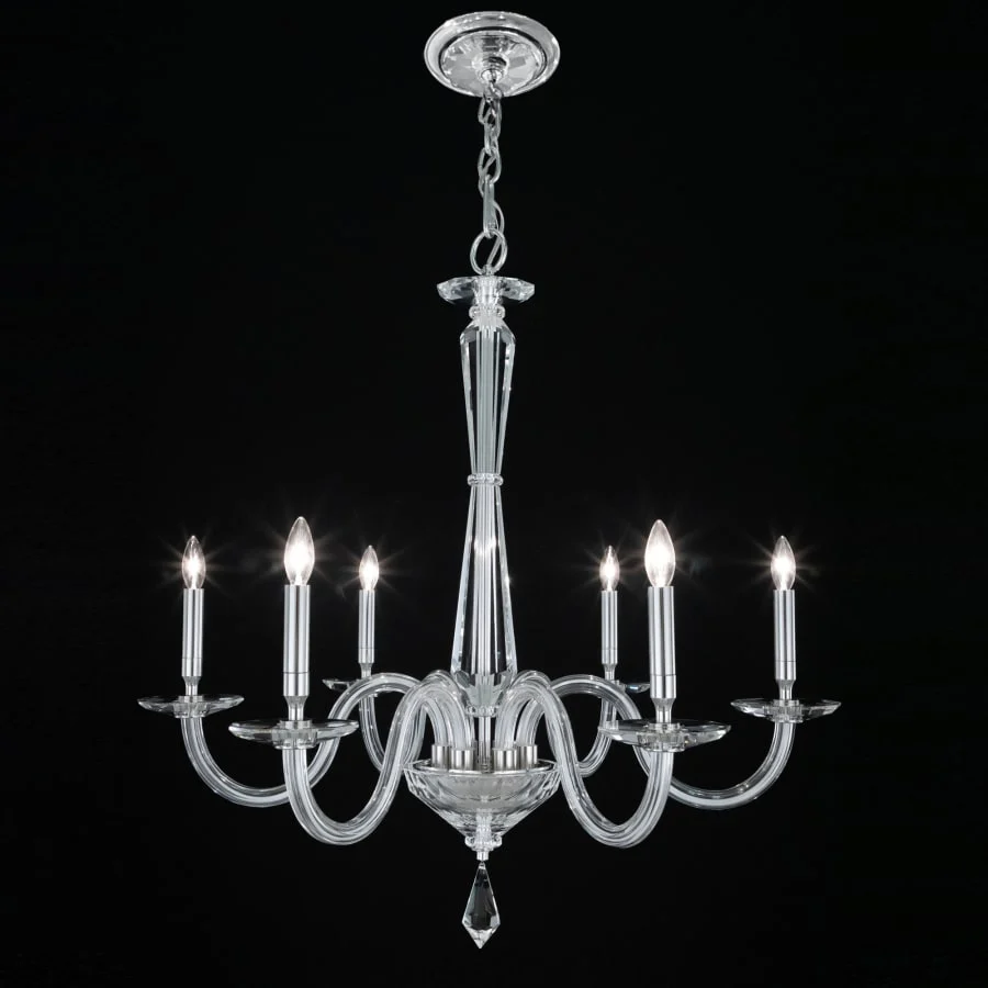 Schonbek Habsburg 6 Light 30" Wide Taper Candle Style Chandelier - Image 1