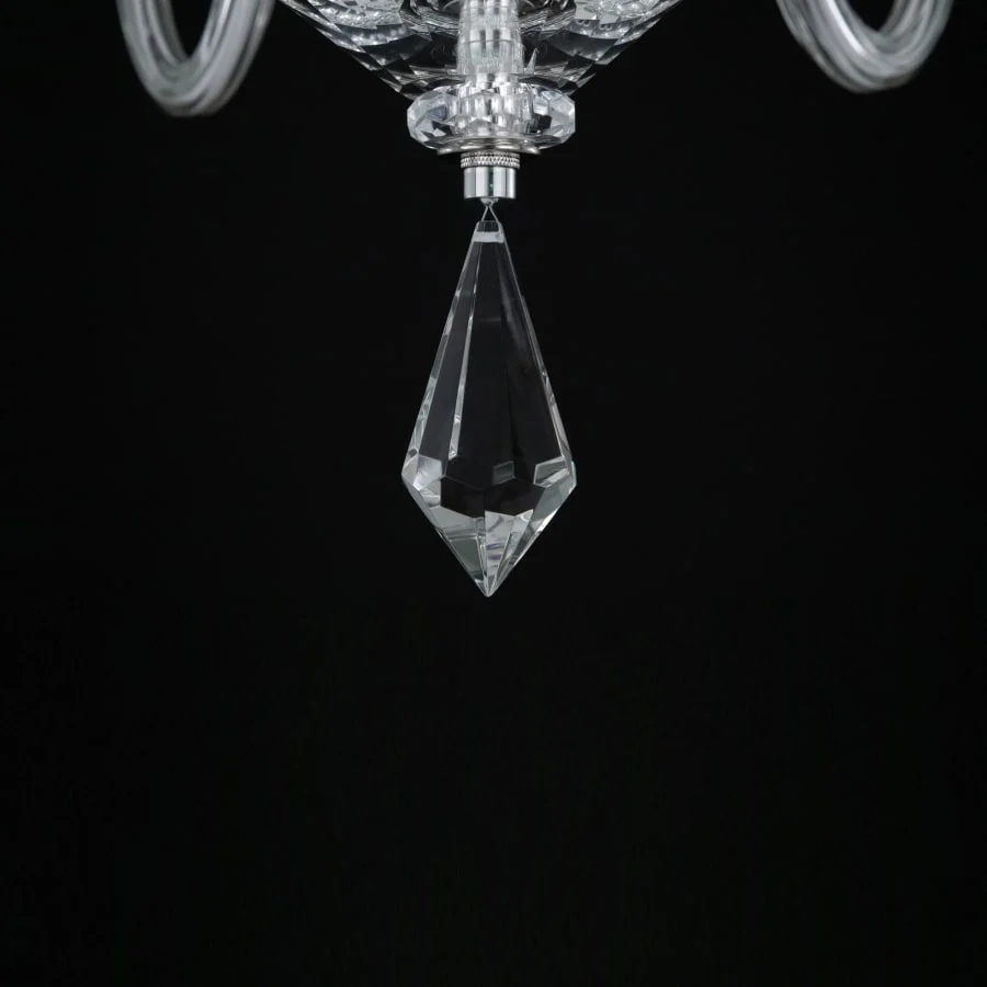 Schonbek Habsburg 6 Light 30" Wide Taper Candle Style Chandelier - Image 2