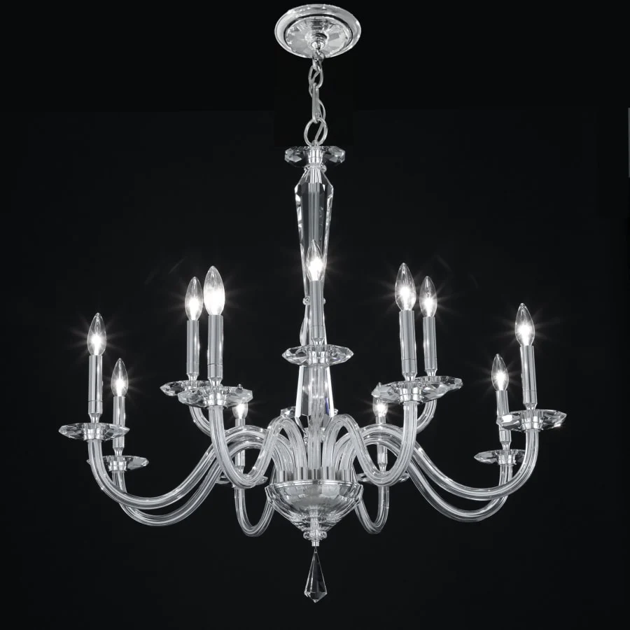 Schonbek Habsburg 12 Light 35" Wide Taper Candle Style Chandelier - Image 1