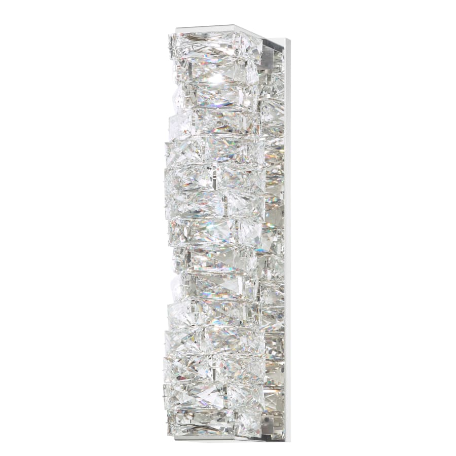 Schonbek Glissando 18″ Tall LED Wall Sconce – with Swarovski Crystal