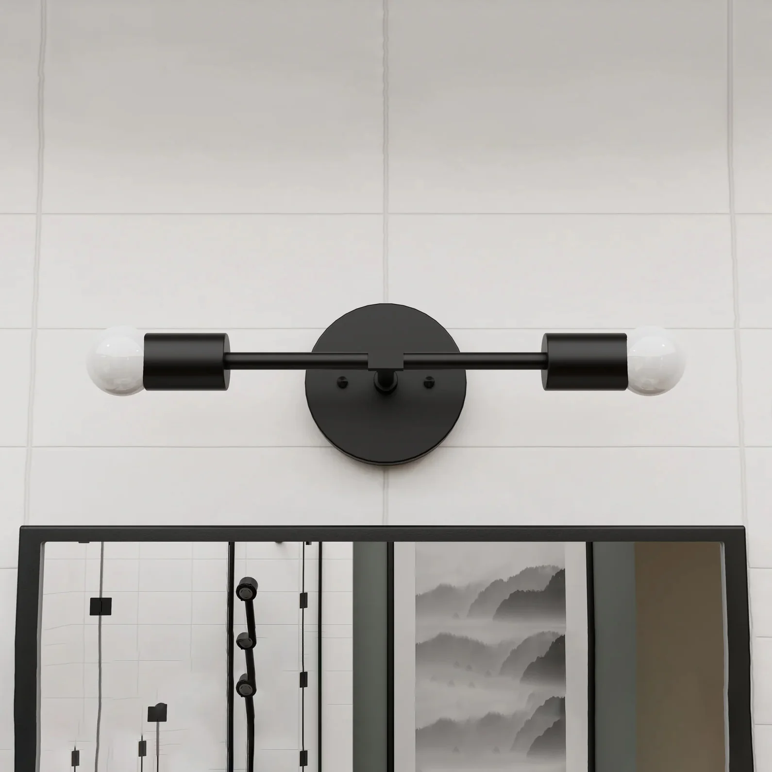 مصباح حائط ثنائي 10×25سم - SHLT314 - Image 3