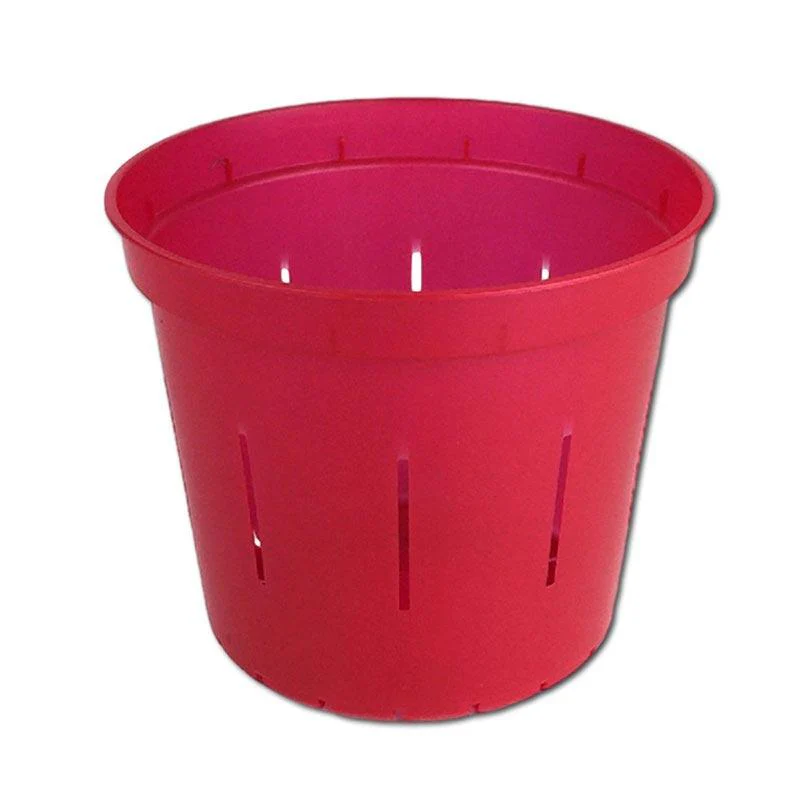Ruby Red Slotted  Pot - Image 1