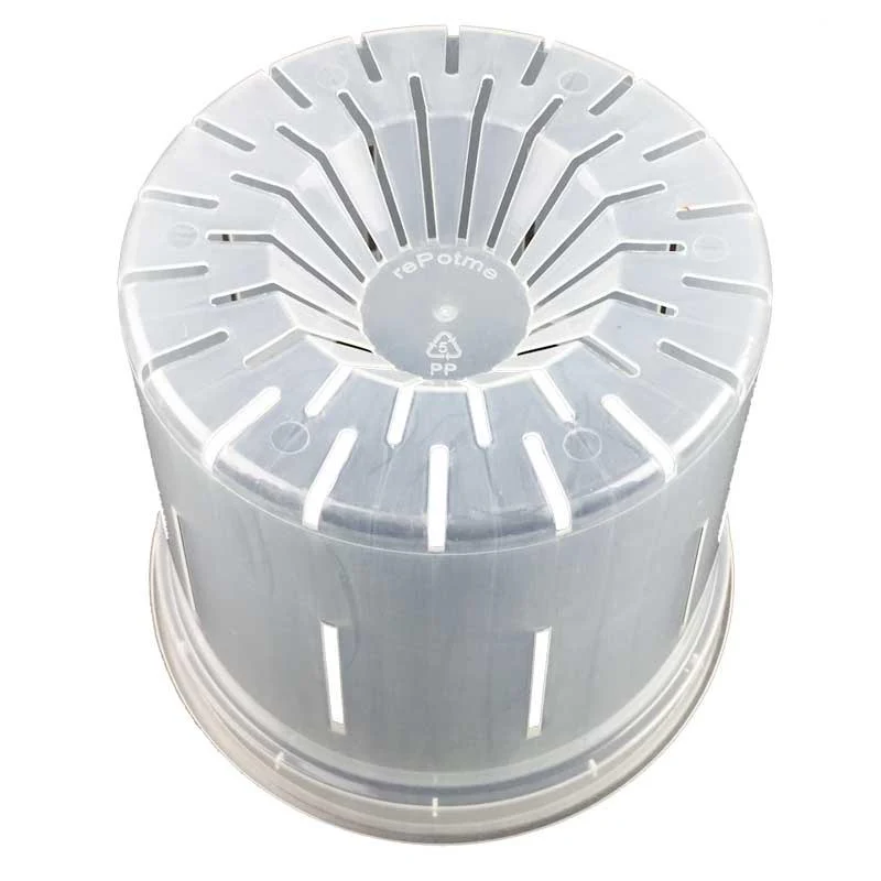 Growers Assortment of Slotted Clear Orchid Pots - Image 2