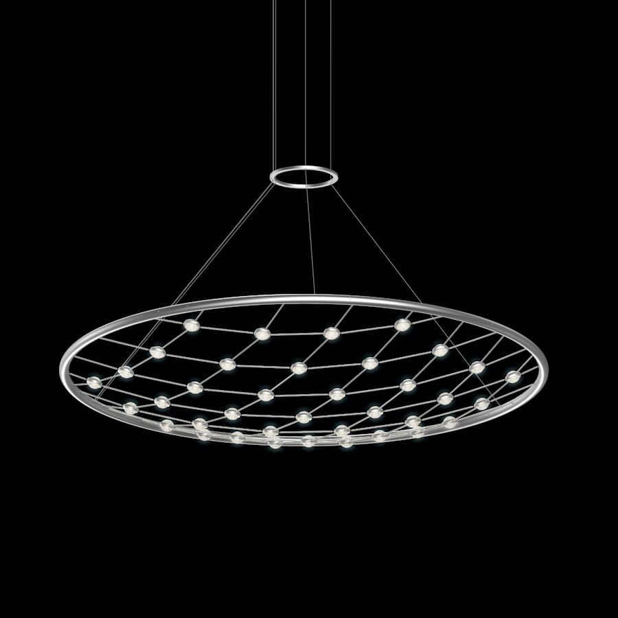 Sonneman Constellation Galaxy Matrix 49" Wide LED Suspension Multi Light Pendant - Image 3