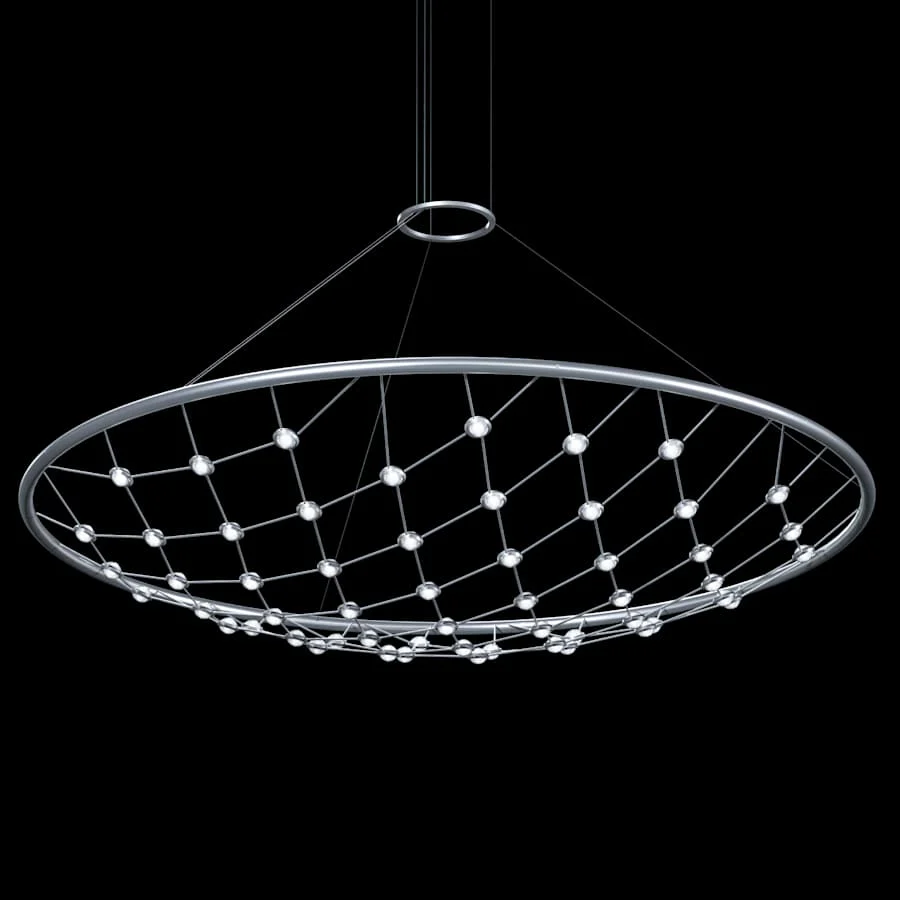 Sonneman Constellation Galaxy Matrix 61" Wide LED Suspension Multi Light Pendant - Image 3