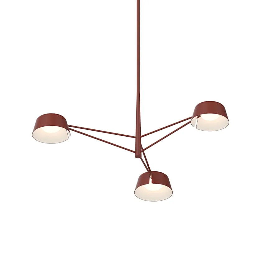 Sonneman Ray 36" Wide LED Round Chandelier - Image 1