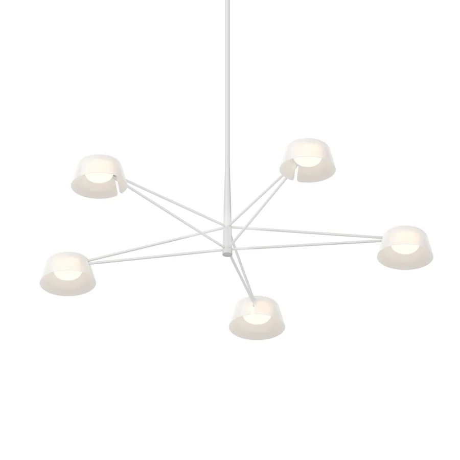 Sonneman Ray 45" Wide LED Round Chandelier - Image 2
