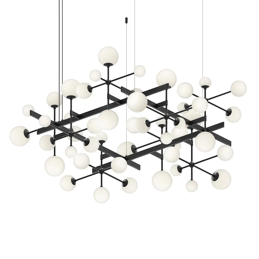 Sonneman Nebula 61" Wide Chandelier - Image 1