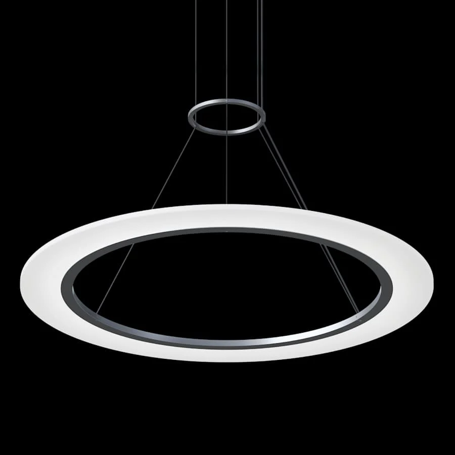 Sonneman Arctic Rings 31" Wide LED Suspension Pendant - Image 3