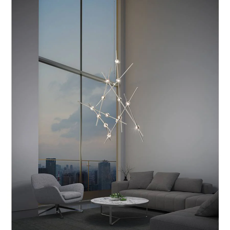 Sonneman Constellation 26" Wide Chandelier - Image 3