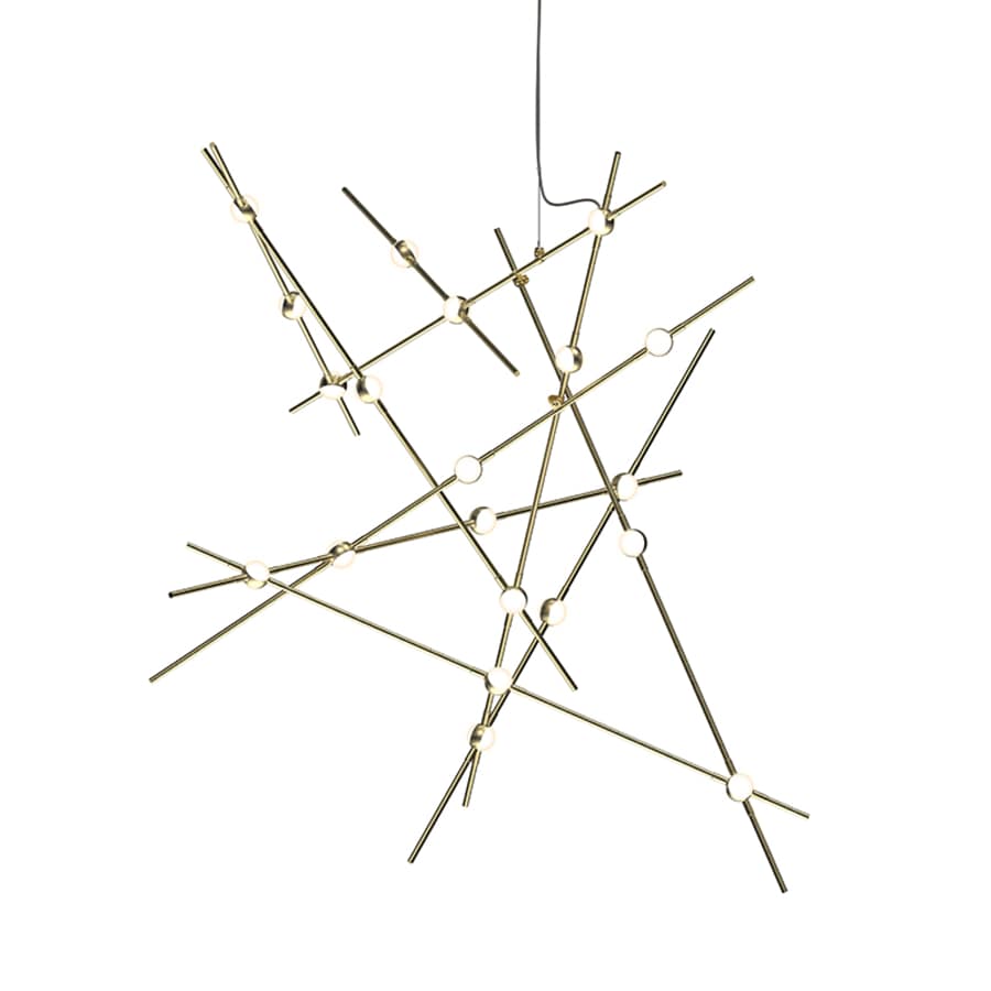 Sonneman Constellation Aquila Major 20 Light 37" Wide LED Abstract Multi Light Pendant - Image 3