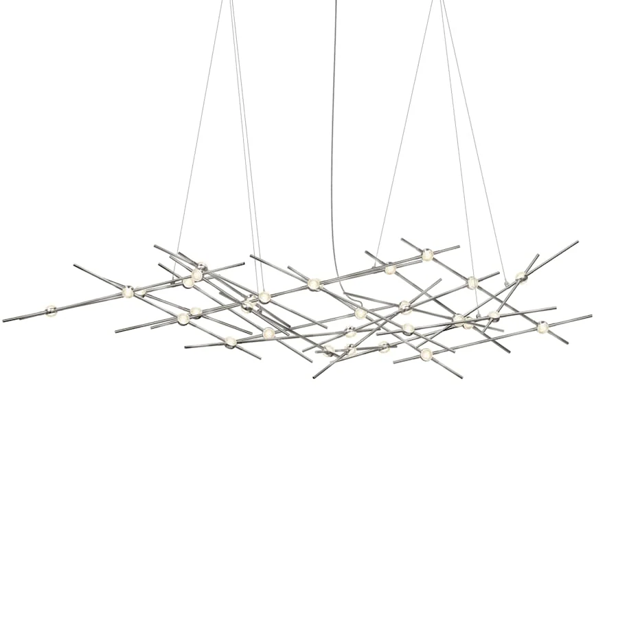Sonneman Constellation Ursa Minor 25 Light 55" Wide LED Abstract Chandelier with Clear Acrylic Shades - Image 1