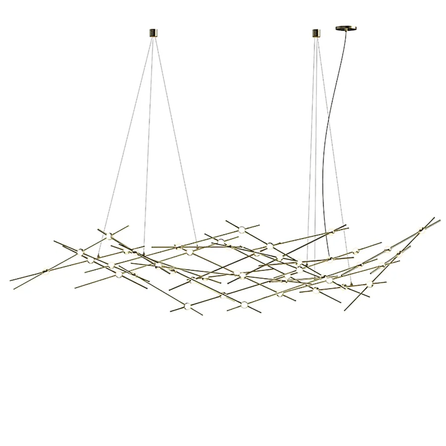 Sonneman Constellation Ursa Major 44 Light 93″ Wide LED Abstract Chandelier
