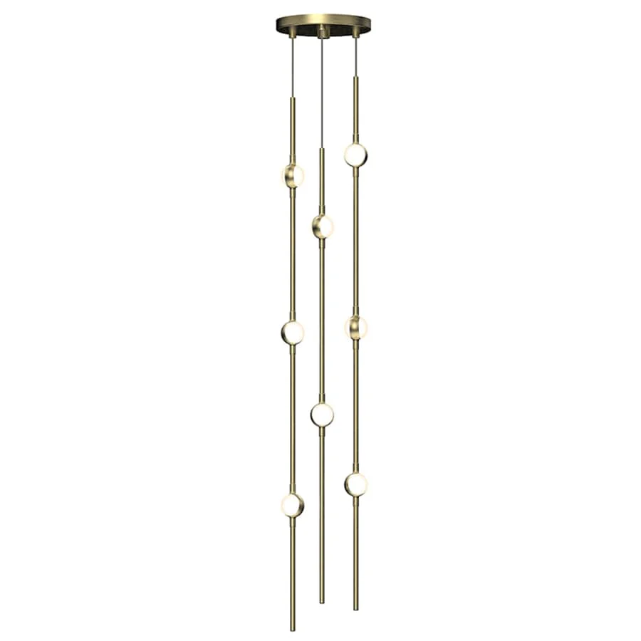 Sonneman Constellation Andromeda 8 Light 6" Wide LED Abstract Multi Light Pendant - Image 2