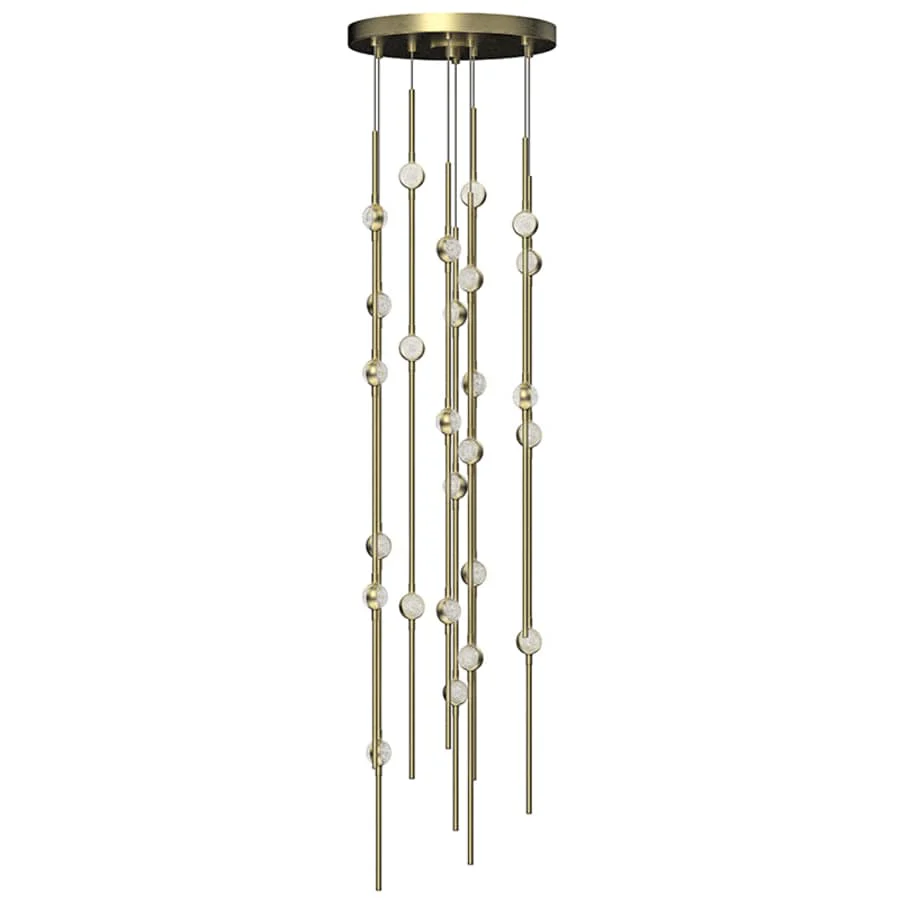 Sonneman Constellation Andromeda 26 Light 12" Wide LED Abstract Multi Light Pendant - Image 2